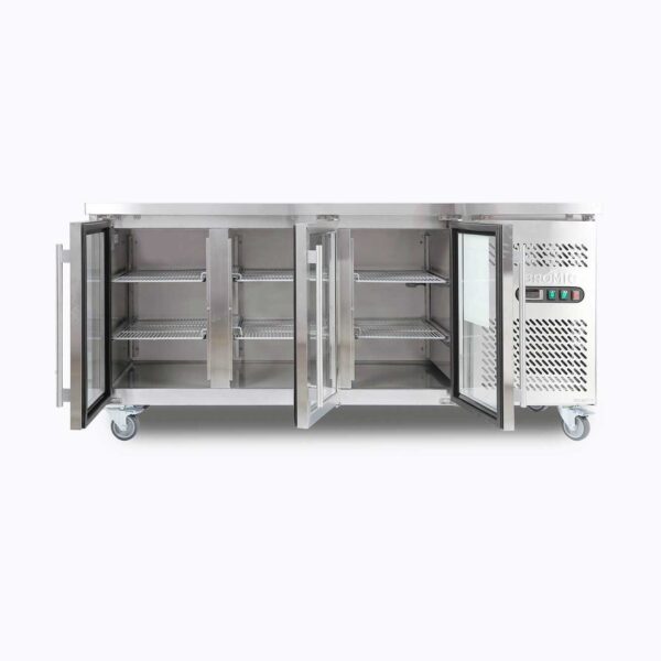 Bromic UBC1795GD-NR Underbench Display Fridge 417 Ltr