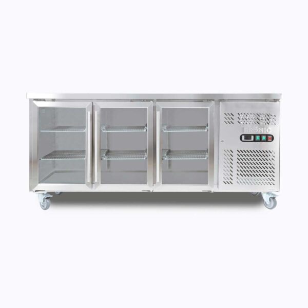 Bromic UBC1795GD-NR Underbench Display Fridge 417 Ltr