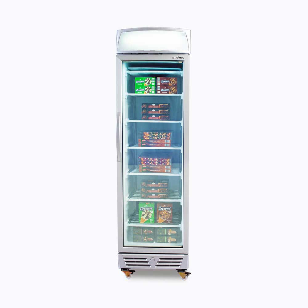 Bromic UF0374LS-NR Upright Display Freezer 300 Ltr