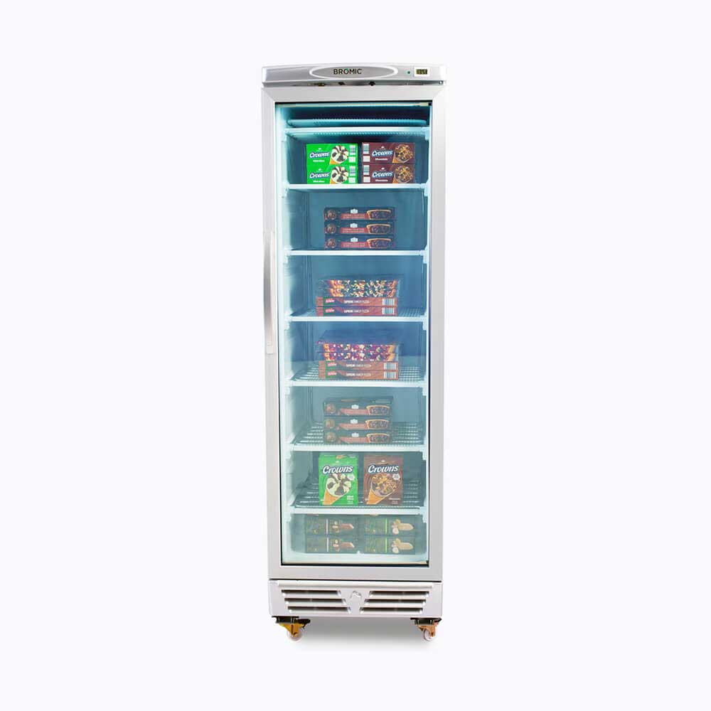 Bromic UF0374S-NR Upright Display Freezer 300 Ltr