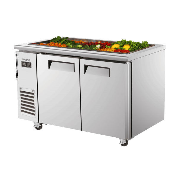 Skipio SSR12-2 Salad Side Prep Table 1200mm Wide